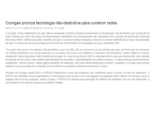 Comgas prioriza tecnologia não-destrutiva para construir redes