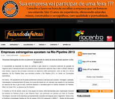 Empresas estrangeiras apostam na Rio Pipeline 2013