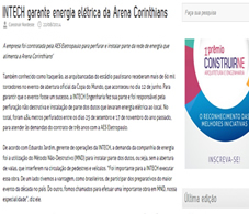 INTECH garante energia elétrica da Arena Corinthians
