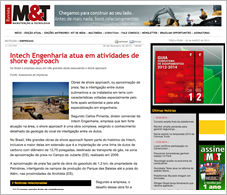 Spiecapag Intech atua em atividades de shore approach