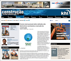 Evento internacional sobre métodos não destrutivos movimenta o mercado da construção