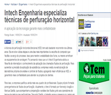 Spiecapag Intech especializa técnicas de perfuração horizontal horizontal