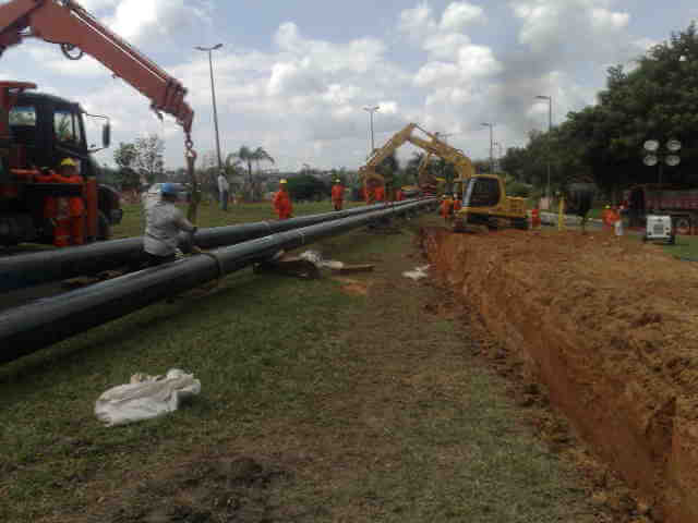 Gás – Gasoduto Projeto Vale do Aço - SP