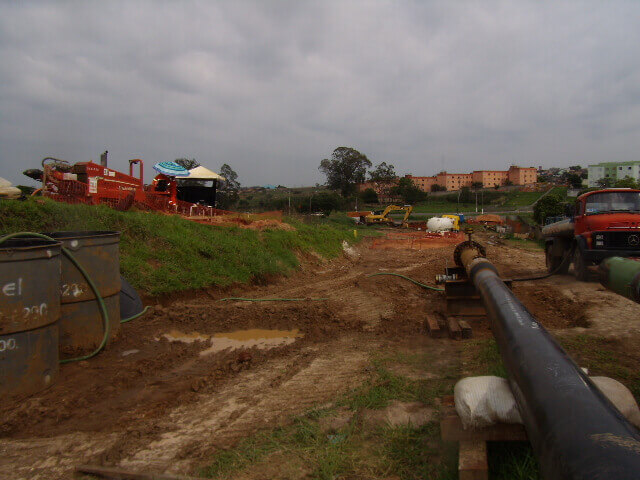 Manutenção de gasoduto e oleoduto